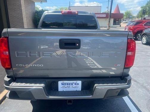 Satin Steel Metallic 2021 Chevrolet Colorado Z71