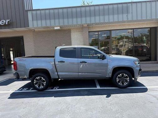 Satin Steel Metallic 2021 Chevrolet Colorado Z71