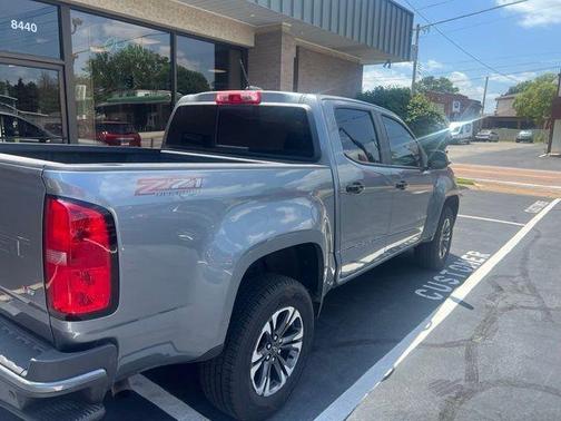 Satin Steel Metallic 2021 Chevrolet Colorado Z71