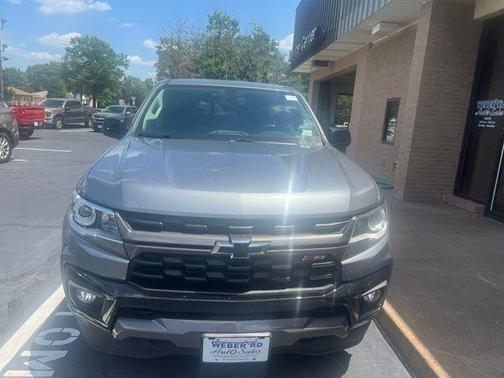 Satin Steel Metallic 2021 Chevrolet Colorado Z71