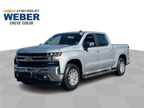 Silver Ice Metallic 2021 Chevrolet Silverado 1500 LT