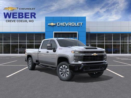 Sterling Gray Metallic 2026 Chevrolet Silverado 2500 Custom