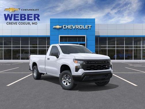 Summit White 2026 Chevrolet Silverado 1500 WT