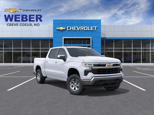 Summit White 2026 Chevrolet Silverado 1500 LT