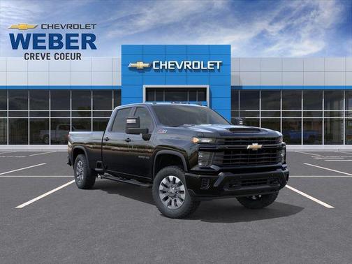 Black 2026 Chevrolet Silverado 2500 Custom