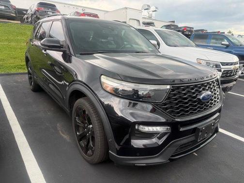 Agate Black Metallic 2020 Ford Explorer ST