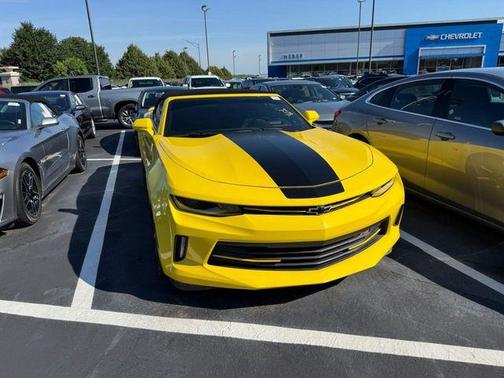 Bright Yellow 2018 Chevrolet Camaro 2LT