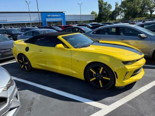 Bright Yellow 2018 Chevrolet Camaro 2LT