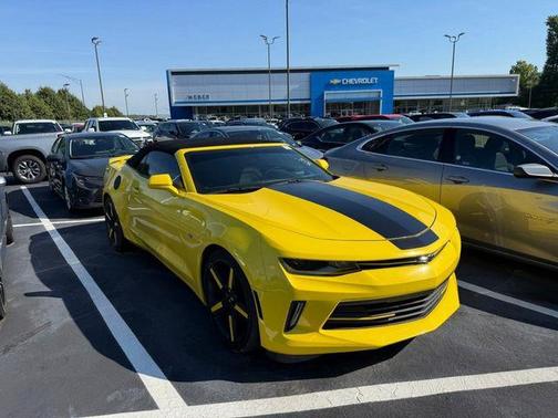 Bright Yellow 2018 Chevrolet Camaro 2LT