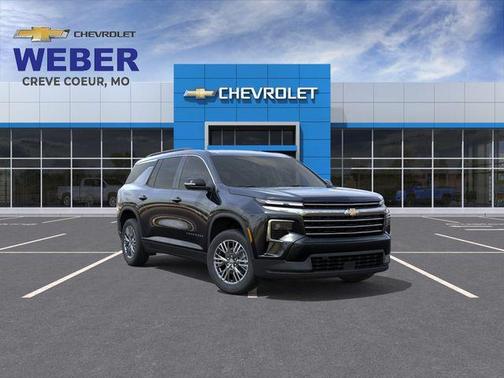 Mosaic Black Metallic 2026 Chevrolet Traverse LT