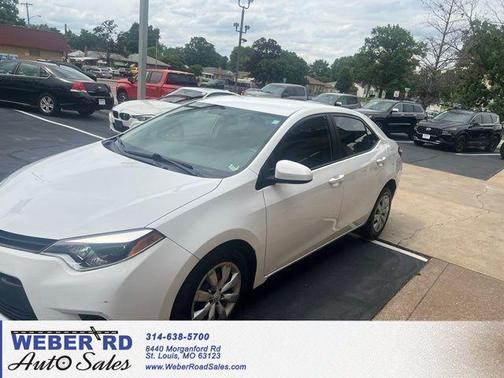 Super White 2014 Toyota Corolla LE