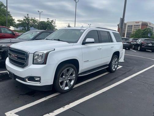 Summit White 2019 GMC Yukon SLT Standard Edition
