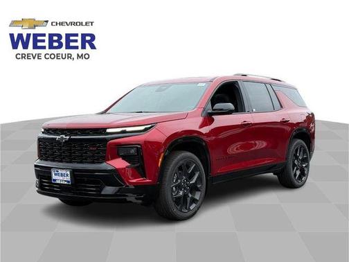 Radiant Red Tintcoat 2026 Chevrolet Traverse RS