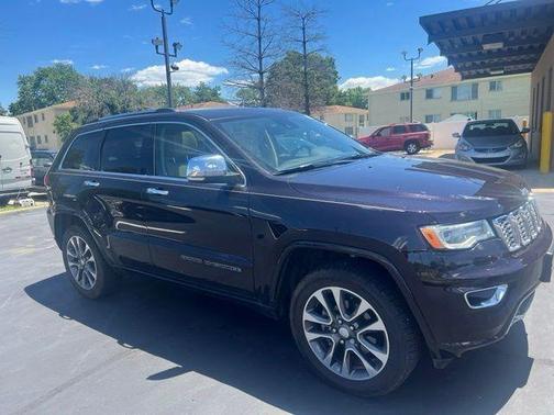 Billet Silver Metallic Clearcoat 2018 Jeep Grand Cherokee Overland