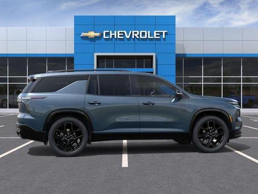 Lakeshore Blue Metallic 2026 Chevrolet Traverse RS
