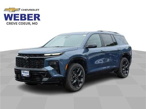 Lakeshore Blue Metallic 2026 Chevrolet Traverse RS