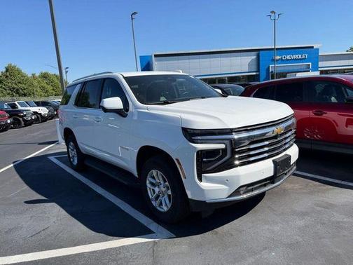 Summit White 2025 Chevrolet Tahoe LT