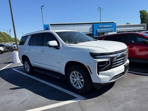 Summit White 2025 Chevrolet Tahoe LT