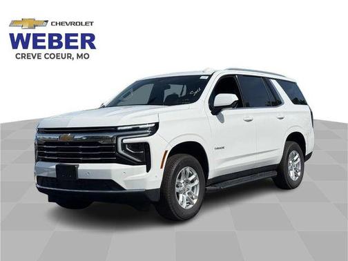 Summit White 2025 Chevrolet Tahoe LT