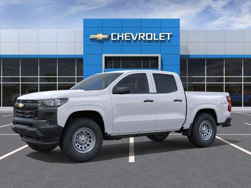 Summit White 2026 Chevrolet Colorado WT