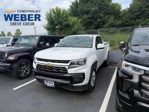 Summit White 2022 Chevrolet Colorado LT