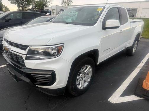 Summit White 2022 Chevrolet Colorado LT