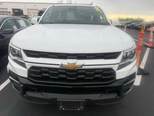 Summit White 2022 Chevrolet Colorado LT