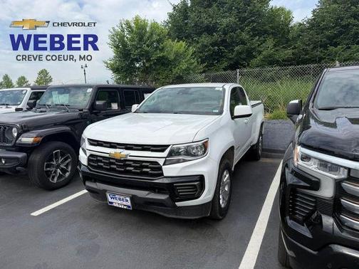 Summit White 2022 Chevrolet Colorado LT