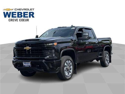 Black 2024 Chevrolet Silverado 2500 Custom