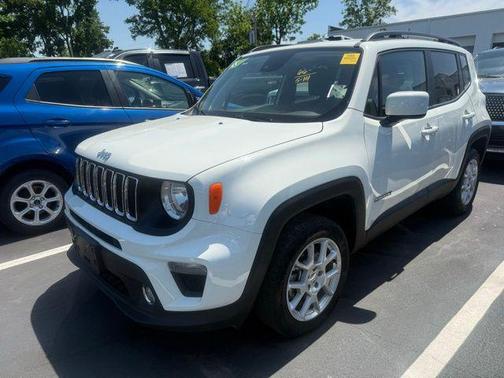Alpine White Clearcoat 2021 Jeep Renegade Latitude