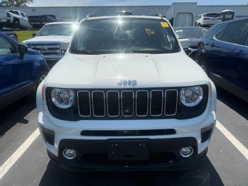 Alpine White Clearcoat 2021 Jeep Renegade Latitude