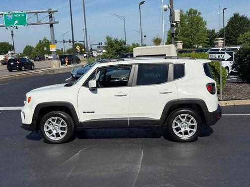 Alpine White Clearcoat 2021 Jeep Renegade Latitude