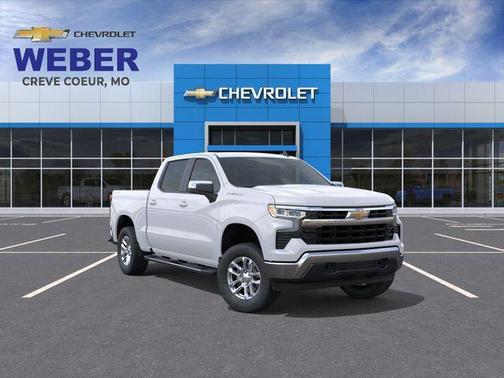Summit White 2026 Chevrolet Silverado 1500 LT