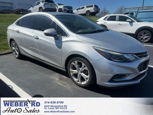 Silver Ice Metallic 2018 Chevrolet Cruze Premier