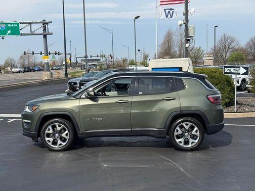 Olive Green Pearlcoat 2018 Jeep Compass Limited