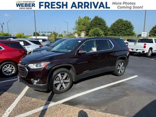 Black Cherry Metallic 2020 Chevrolet Traverse LT Leather