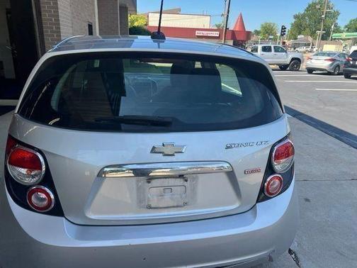 Silver Ice Metallic 2016 Chevrolet Sonic LTZ