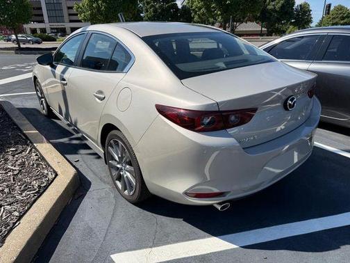 Platinum Quartz Metallic 2025 Mazda Mazda3 FWD w/Preferred Package