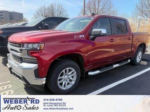 Cherry Red Tintcoat 2021 Chevrolet Silverado 1500 LT
