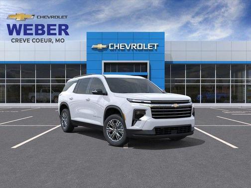 Polar White Tricoat 2026 Chevrolet Traverse LT