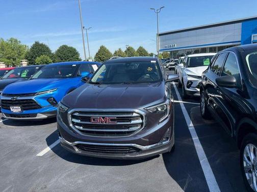 Blue Steel Metallic 2019 GMC Terrain SLT
