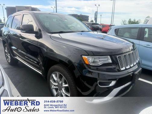 Brilliant Black Crystal Pearlcoat 2016 Jeep Grand Cherokee Summit