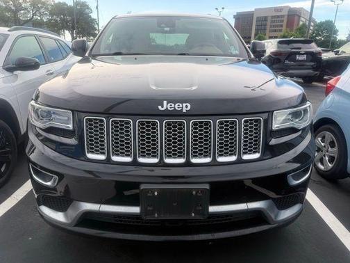 Brilliant Black Crystal Pearlcoat 2016 Jeep Grand Cherokee Summit