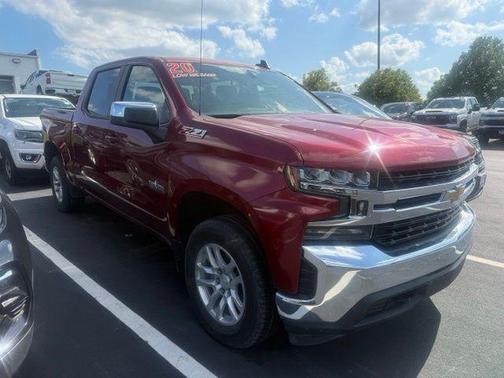 Cajun Red Tintcoat 2020 Chevrolet Silverado 1500 LT