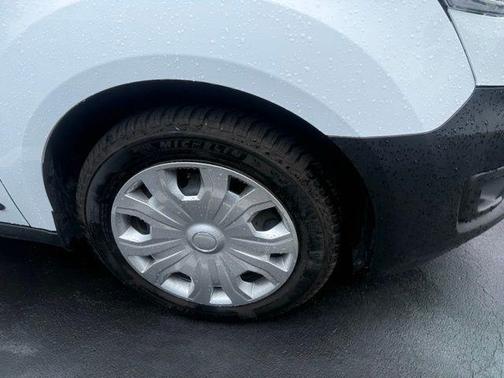 Frozen White 2020 Ford Transit Connect XL Cargo Van