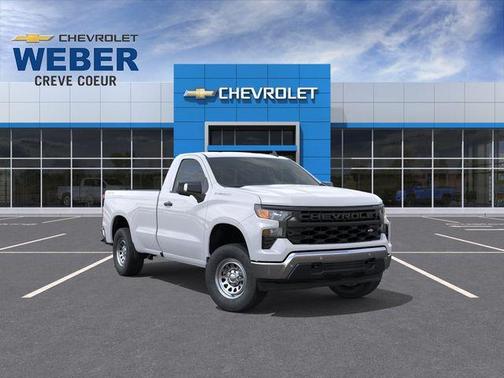 Summit White 2026 Chevrolet Silverado 1500 WT