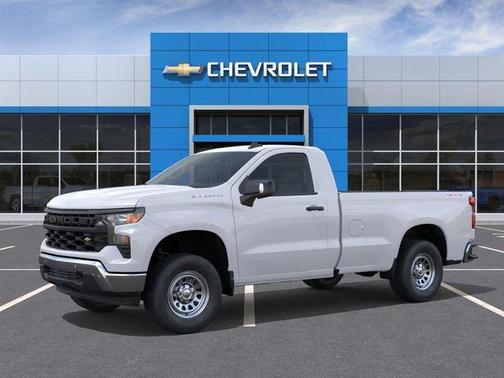 Summit White 2026 Chevrolet Silverado 1500 WT