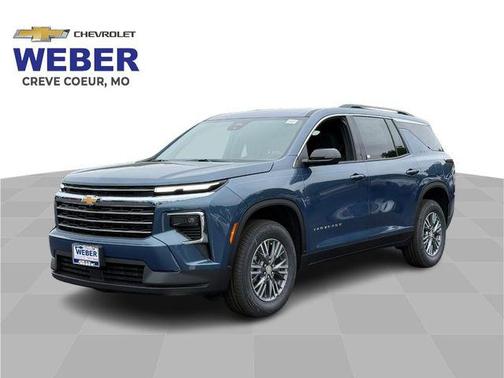 Lakeshore Blue Metallic 2026 Chevrolet Traverse LT