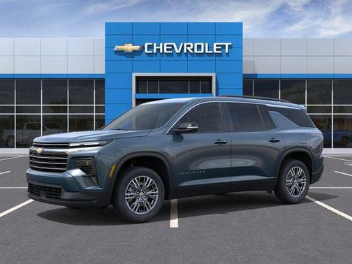 Lakeshore Blue Metallic 2026 Chevrolet Traverse LT