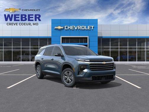 Lakeshore Blue Metallic 2026 Chevrolet Traverse LT